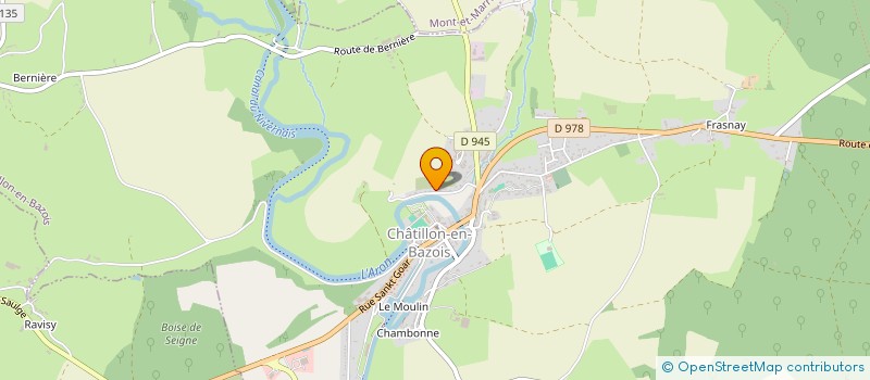 localisation de l'entreprise MONSIEUR PATRICE BARANTON à CHATILLON-EN-BAZOIS
