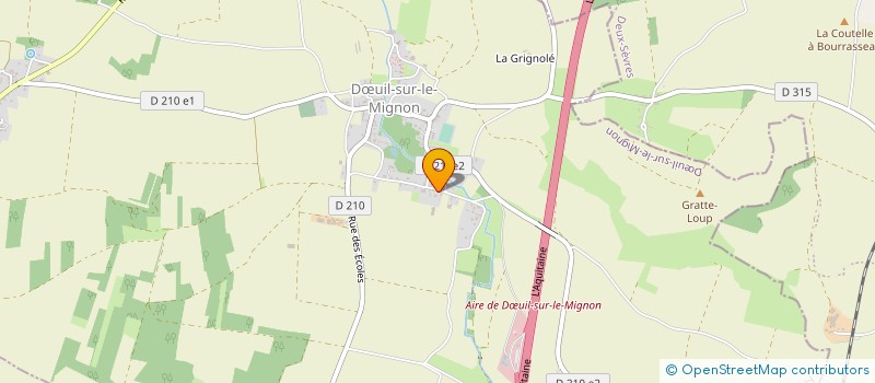 localisation de l'entreprise MONSIEUR PATRICE BARBAUD  DUIL-SUR-LE-MIGNON