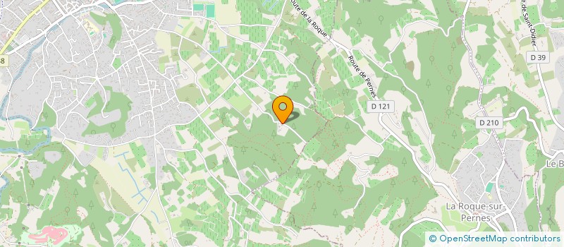 localisation de l'entreprise MONSIEUR PATRICE BARBE  PERNES-LES-FONTAINES