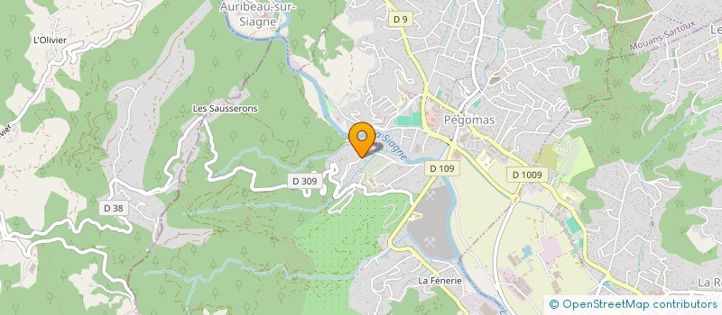 localisation de l'entreprise MONSIEUR PATRICE BARBE  PEGOMAS