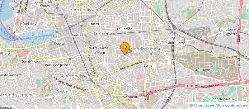 localisation de l'entreprise MONSIEUR PATRICE BARBIER à MARSEILLE