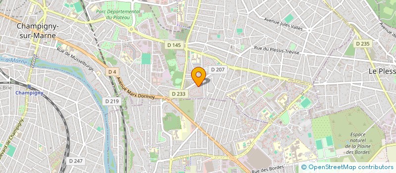 localisation de l'entreprise MONSIEUR PATRICE BARDOCHAN à CHAMPIGNY-SUR-MARNE