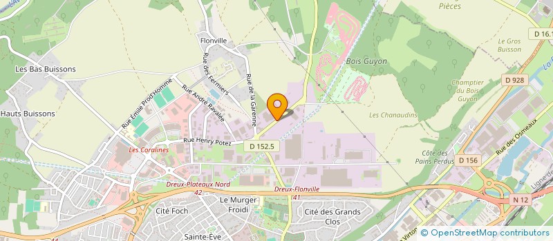localisation de l'entreprise MONSIEUR PATRICE BARLETTA à DREUX