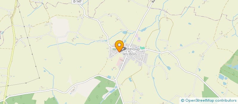 localisation de l'entreprise MONSIEUR PATRICE BARON  CHANTELOUP-LES-BOIS