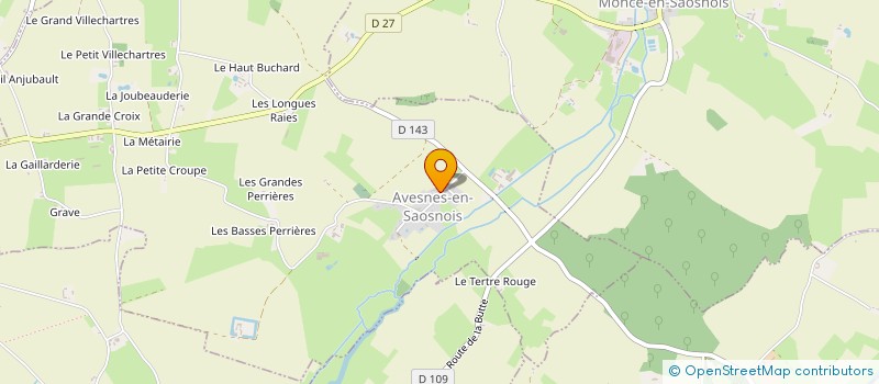 localisation de l'entreprise MONSIEUR PATRICE BASSELOT  AVESNES-EN-SAOSNOIS