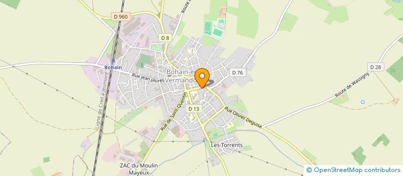 localisation de l'entreprise MONSIEUR PATRICE BASTIEN à LA VALLEE-MULATRE