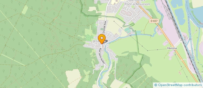 localisation de l'entreprise MONSIEUR PATRICE BAUER  JEZAINVILLE