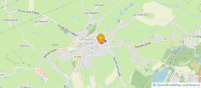 localisation de l'entreprise MONSIEUR PATRICE BAUMEL  SANVIGNES-LES-MINES