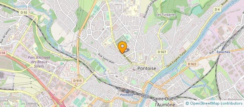 localisation de l'entreprise MONSIEUR PATRICE BEL à PONTOISE