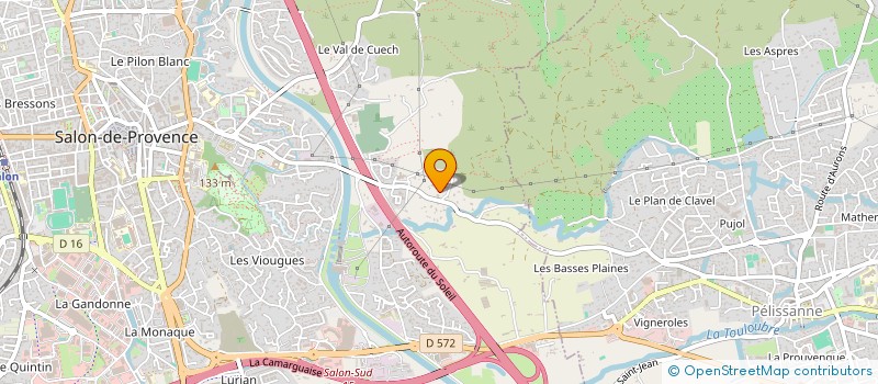 localisation de l'entreprise MONSIEUR PATRICE BELLANGER  SALON-DE-PROVENCE