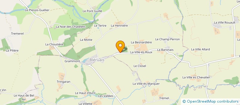 localisation de l'entreprise MONSIEUR PATRICE BENECH  BLERUAIS