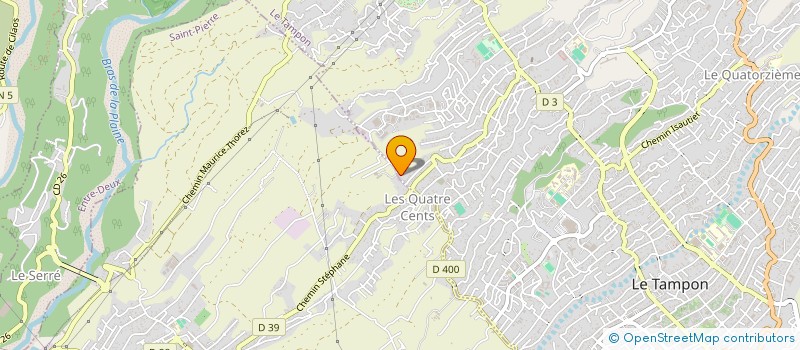 localisation de l'entreprise MONSIEUR PATRICE BERNET  LE TAMPON