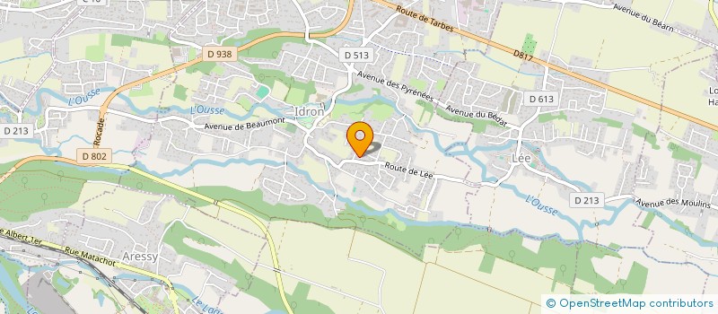 localisation de l'entreprise MONSIEUR PATRICE BERNOS à IDRON