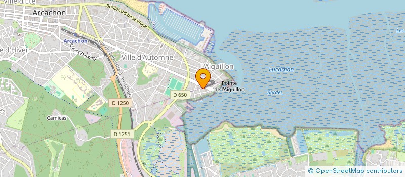 localisation de l'entreprise MONSIEUR PATRICE BERQUE à LA TESTE DE BUCH