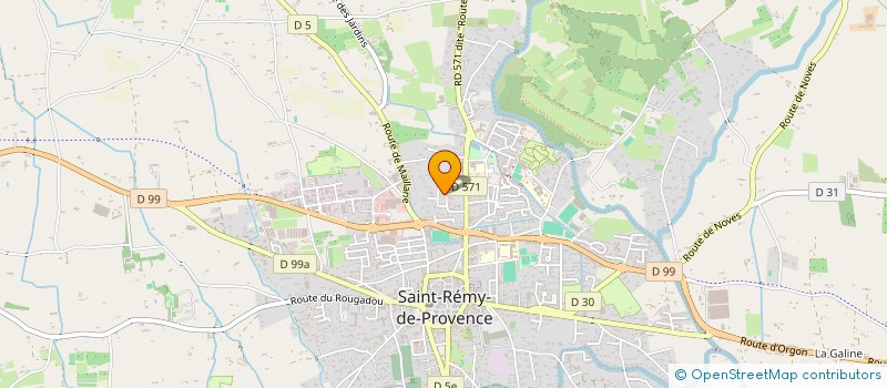 localisation de l'entreprise MONSIEUR PATRICE BERTHOULOUX  SAINT-REMY-DE-PROVENCE