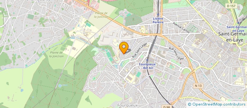 localisation de l'entreprise MONSIEUR PATRICE BERTONCINI  SAINT-GERMAIN-EN-LAYE