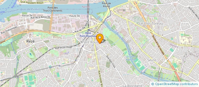 localisation de l'entreprise MONSIEUR PATRICE BESSONNET  REZE