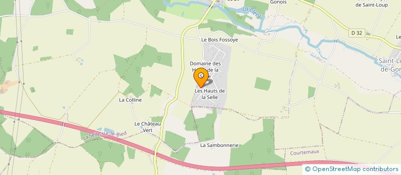 localisation de l'entreprise MONSIEUR PATRICE BEZILLE à LA SELLE-SUR-LE-BIED