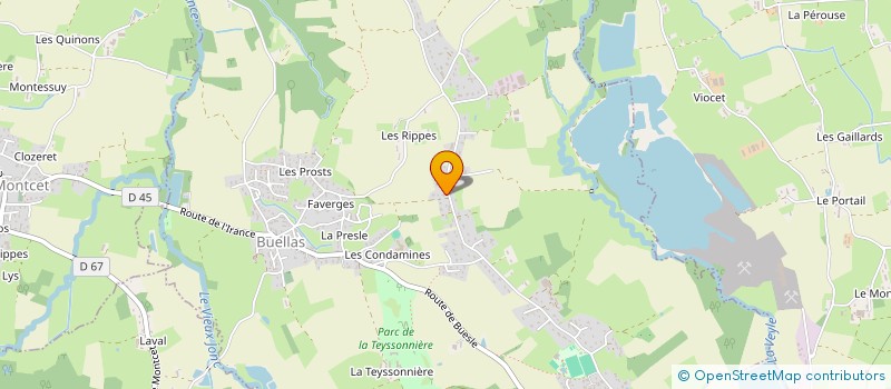 localisation de l'entreprise MONSIEUR PATRICE BIAJOUX à MONTCET