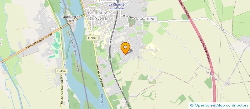 localisation de l'entreprise MONSIEUR PATRICE BIGOT  LA CHARITE-SUR-LOIRE