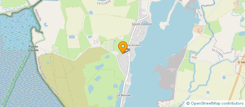 localisation de l'entreprise MONSIEUR PATRICE BINET à LE CROTOY