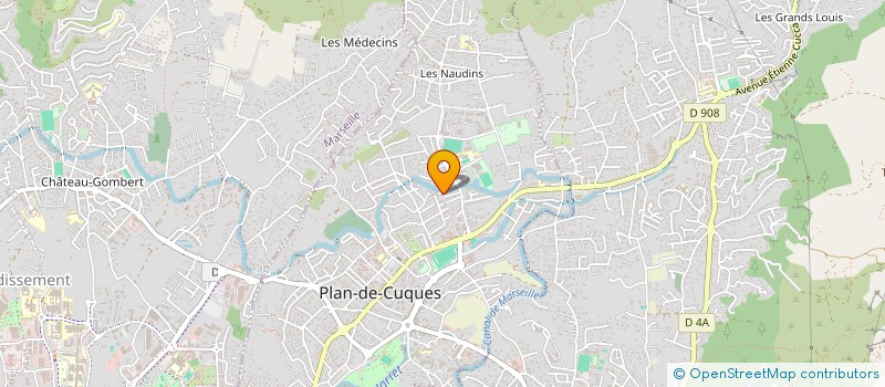 localisation de l'entreprise MONSIEUR PATRICE BINET  PLAN-DE-CUQUES