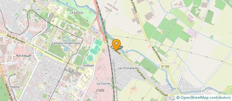 localisation de l'entreprise MONSIEUR PATRICE BISSONNIER à SAINT-CYR-EN-VAL