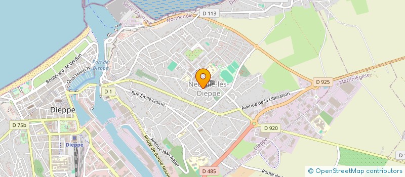 localisation de l'entreprise MONSIEUR PATRICE BIZET à DIEPPE