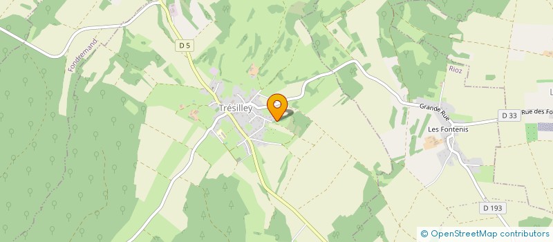 localisation de l'entreprise MONSIEUR PATRICE BLAINEAU  TRESILLEY