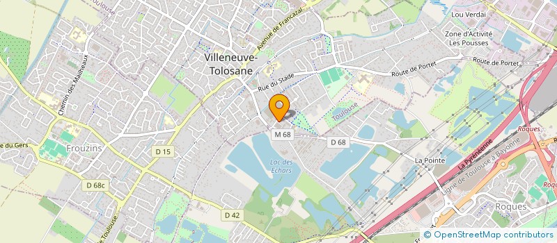 localisation de l'entreprise MONSIEUR PATRICE BLAYAC à VILLENEUVE-TOLOSANE