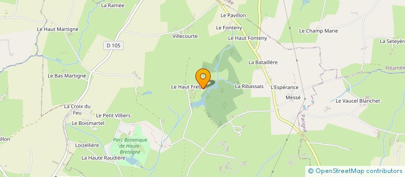 localisation de l'entreprise MONSIEUR PATRICE BLIN à LE CHATELLIER