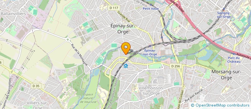 localisation de l'entreprise MONSIEUR PATRICE BOBENRIETH à VILLEMOISSON-SUR-ORGE