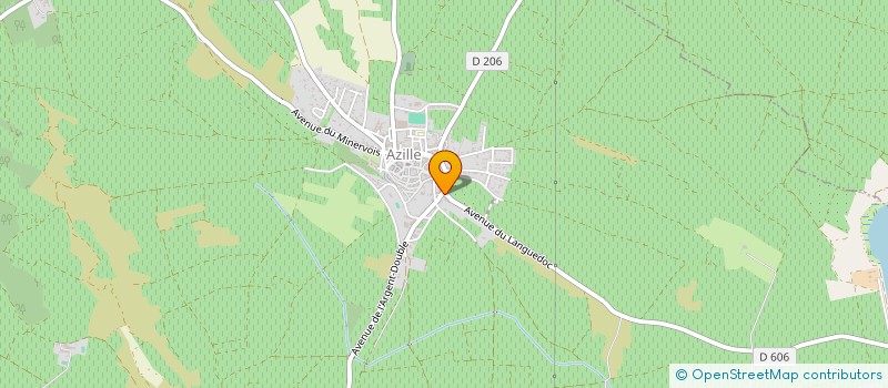 localisation de l'entreprise MONSIEUR PATRICE BOBICHON  AZILLE