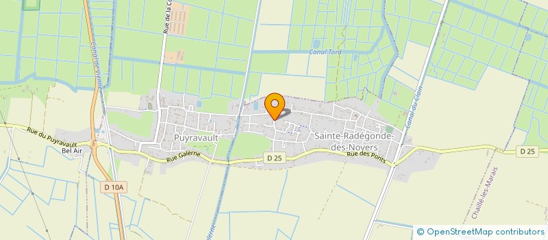localisation de l'entreprise MONSIEUR PATRICE BOBINEAU à SAINTE-RADEGONDE-DES-NOYERS