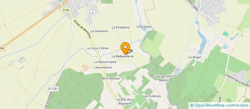 localisation de l'entreprise MONSIEUR PATRICE BOIRON  PONTLEVOY