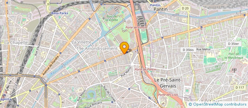 localisation de l'entreprise MONSIEUR PATRICE BOISLARD  PARIS