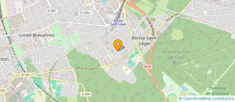 localisation de l'entreprise MONSIEUR PATRICE BOIVIN à BOISSY-SAINT-LEGER