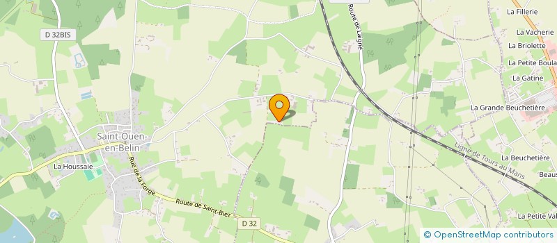 localisation de l'entreprise MONSIEUR PATRICE BONE  SAINT-OUEN-EN-BELIN