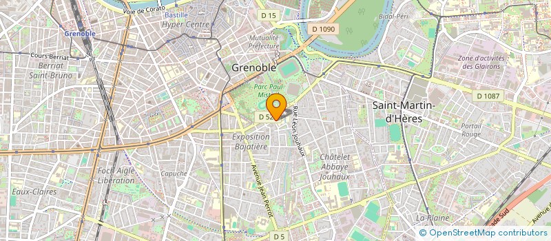 localisation de l'entreprise MONSIEUR PATRICE BONFAND  GRENOBLE