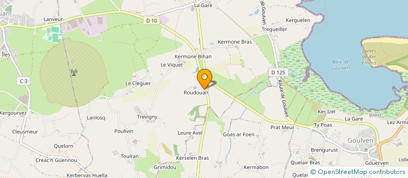 localisation de l'entreprise MONSIEUR PATRICE BONGRAND à PLOUNEOUR-BRIGNOGAN-PLAGES