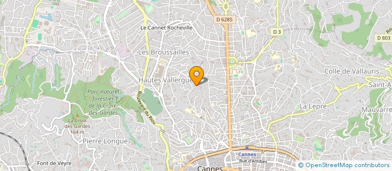localisation de l'entreprise MONSIEUR PATRICE BONNAVION à CANNES