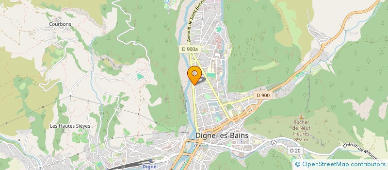 localisation de l'entreprise MONSIEUR PATRICE BONNET  DIGNE-LES-BAINS