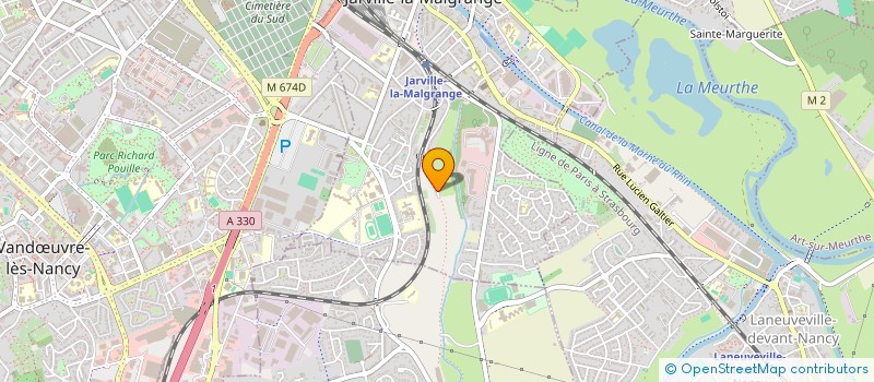 localisation de l'entreprise MONSIEUR PATRICE BONNIFAIT  JARVILLE-LA-MALGRANGE