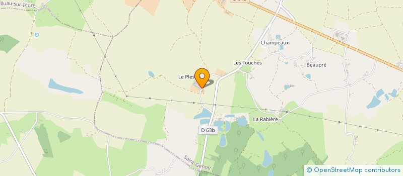 localisation de l'entreprise MONSIEUR PATRICE BONNIN à SAINT-GENOU
