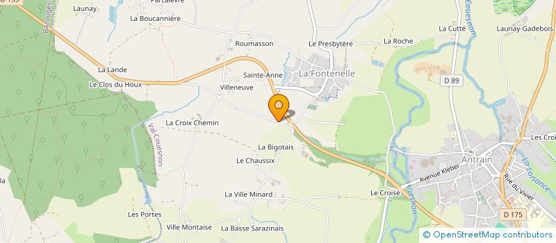 localisation de l'entreprise MONSIEUR PATRICE BOSSARD à SAINT-MARC-LE-BLANC