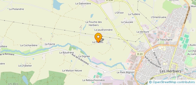 localisation de l'entreprise MONSIEUR PATRICE BOSSARD à BEAUREPAIRE