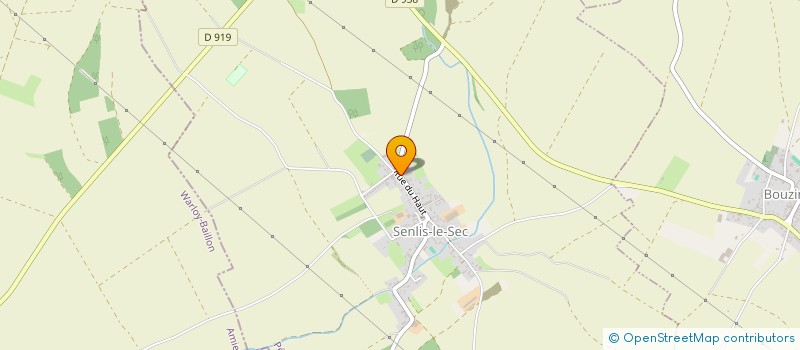 localisation de l'entreprise MONSIEUR PATRICE BOUCHEZ à SENLIS-LE-SEC
