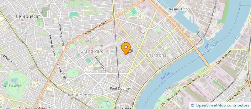 localisation de l'entreprise MONSIEUR PATRICE BOUTIN à BORDEAUX