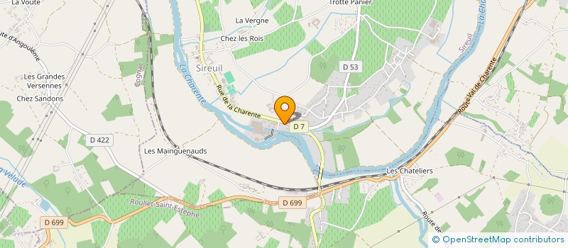 localisation de l'entreprise MONSIEUR PATRICE BOUTINON à SIREUIL