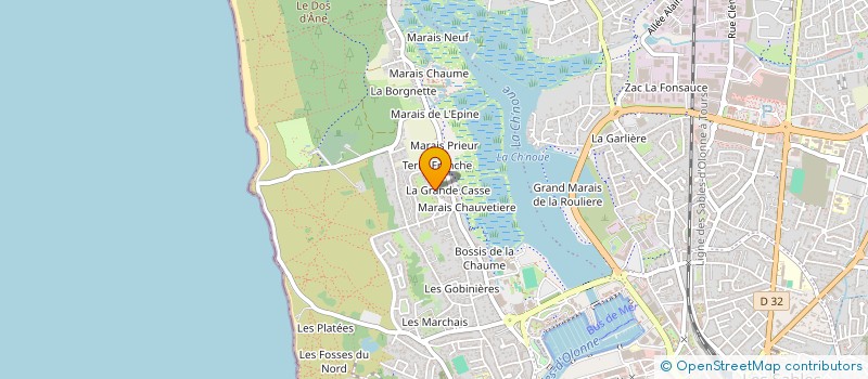 localisation de l'entreprise MONSIEUR PATRICE BOUTROS à LES SABLES D'OLONNE